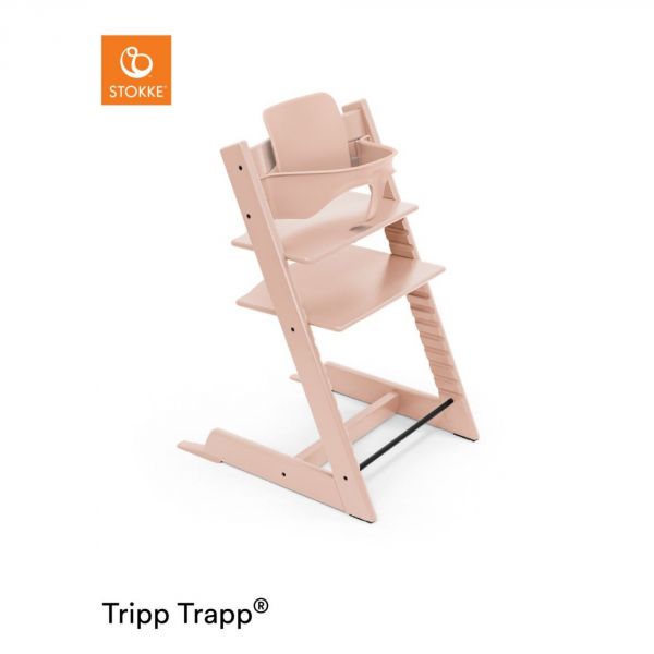 Kit Baby Set pour Tripp Trapp Rose poudré