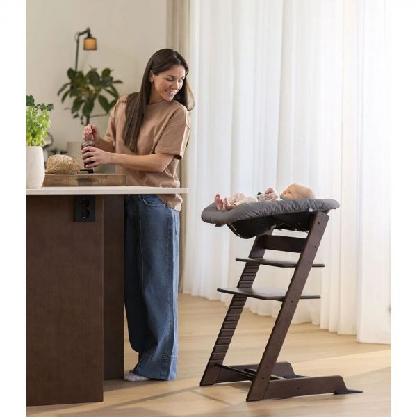 Pack Chaise haute Tripp Trapp avec son Newborn set et son Baby Set Black