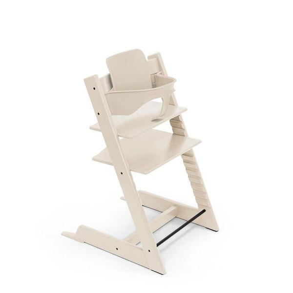 Pack Chaise haute Tripp Trapp avec son Baby Set et sa tablette Vanilla white