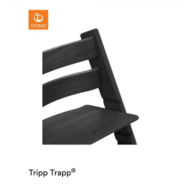 Chaise haute Tripp Trapp Chêne noir