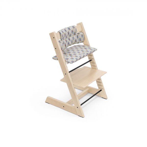 Coussin chaise haute Tripp Trapp coton bio Grey Robot