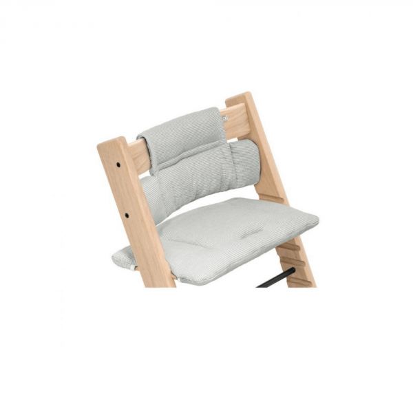 Coussin chaise haute Tripp Trapp coton bio Nordic Grey