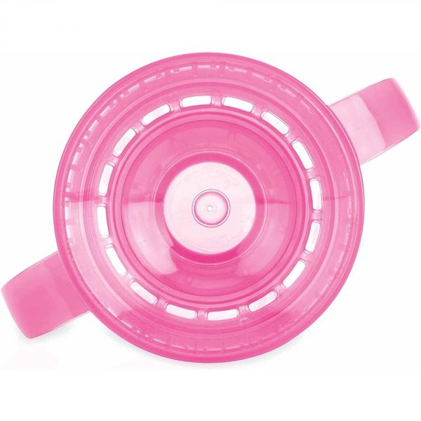 Tritan gobelet magique 360° avec anses Rose - 240ml