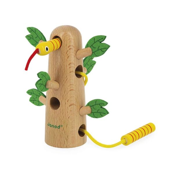 Jouet d'éveil Arbre à lacer Tropik