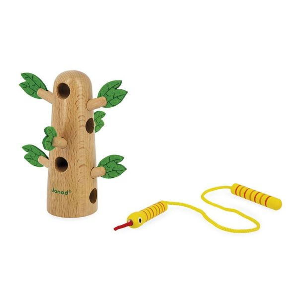 Jouet d'éveil Arbre à lacer Tropik