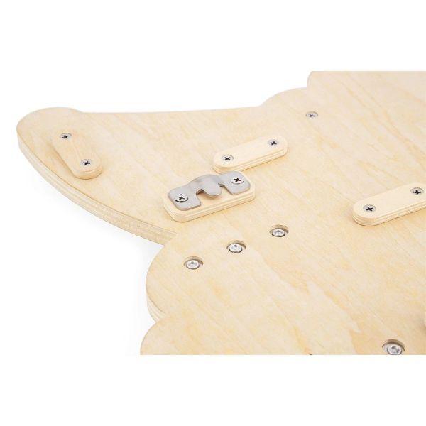 Panneau d'activités en bois Busy Board Crocodile Tropik