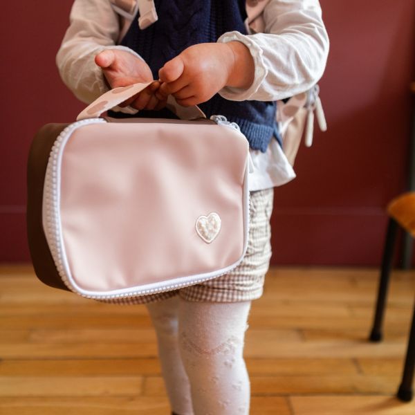 Sac repas isotherme enfant Faro 2,7 L Guimauve