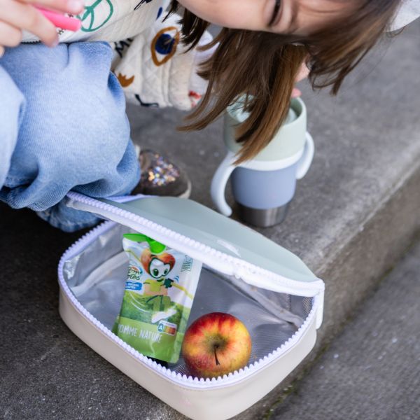 Sac repas isotherme enfant Faro 2,7 L Vert de gris