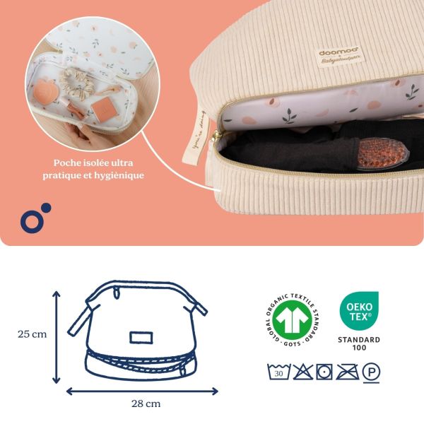 Trousse de maternité Mommy Vanity Sand