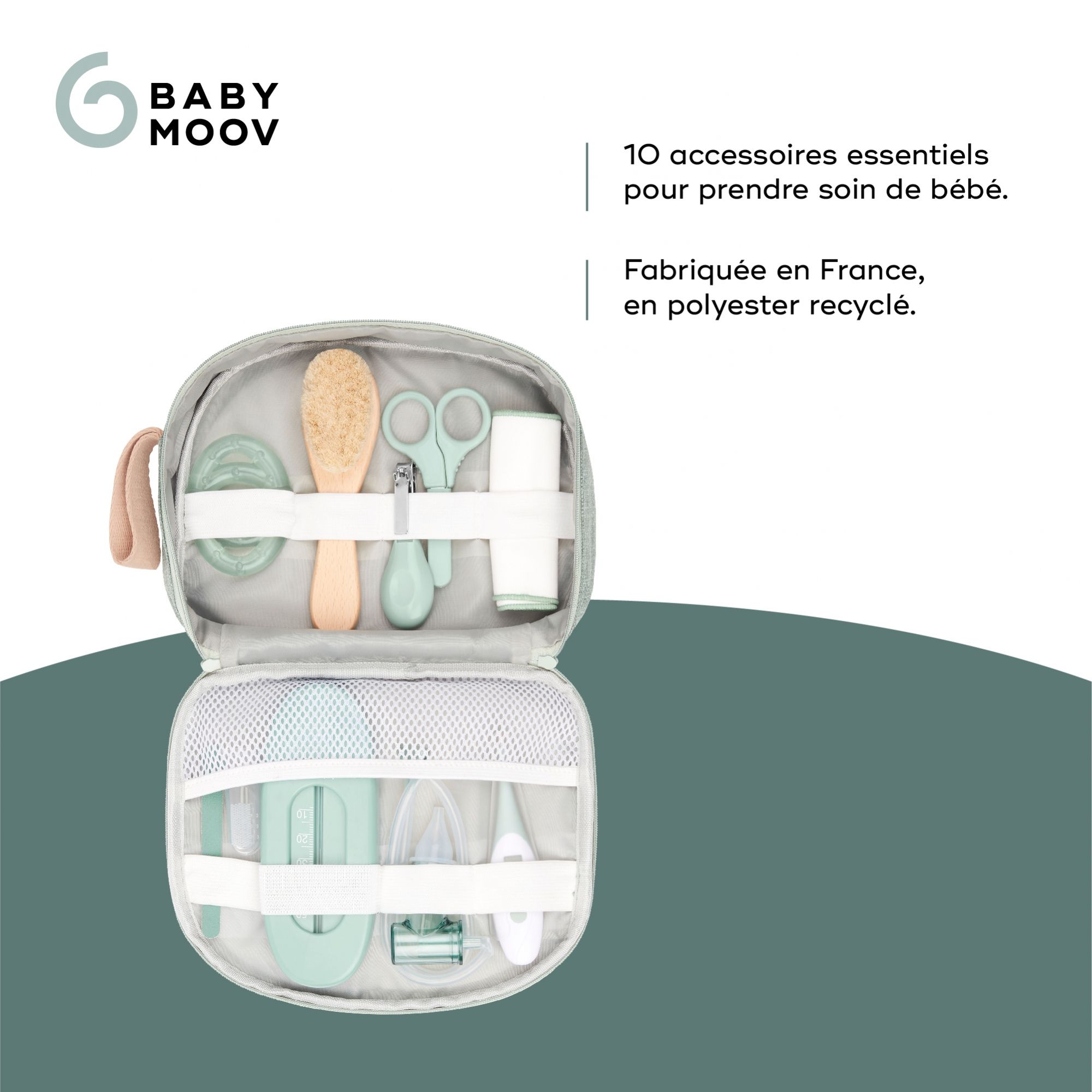 Trousse de toilette bébé : tous ses produits de soin à portée de main