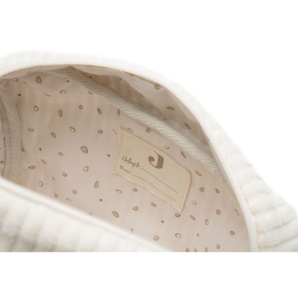 Trousse de toilette bébé Cloudy Rib Oatmeal