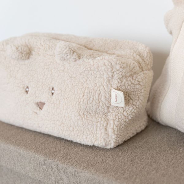 Trousse de toilette Bear Crème