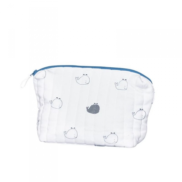 Trousse de toilette bébé Blue Baleine