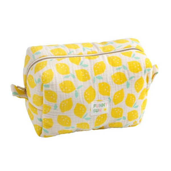 Trousse de toilette citron