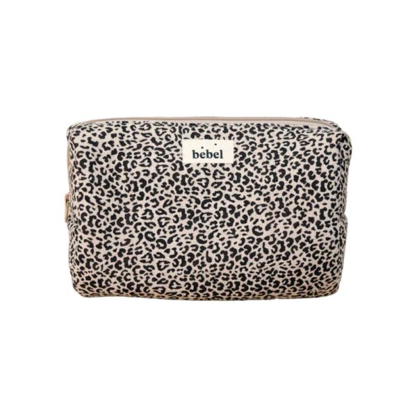 Trousse de toilette Collection Léopard Beige