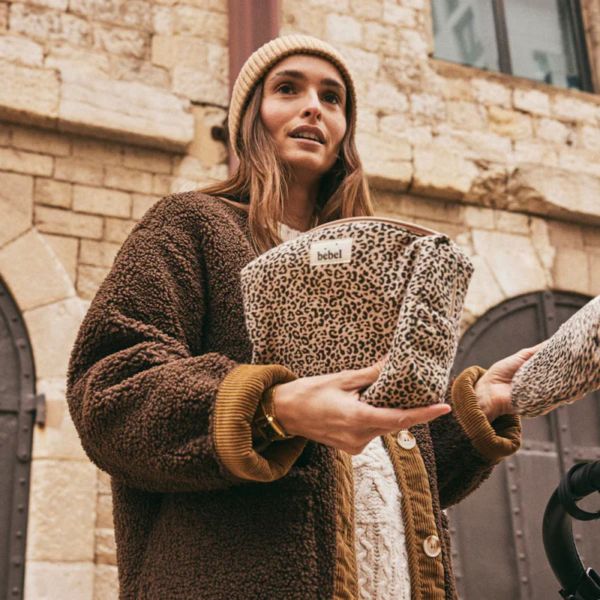 Trousse de toilette Collection Léopard Beige