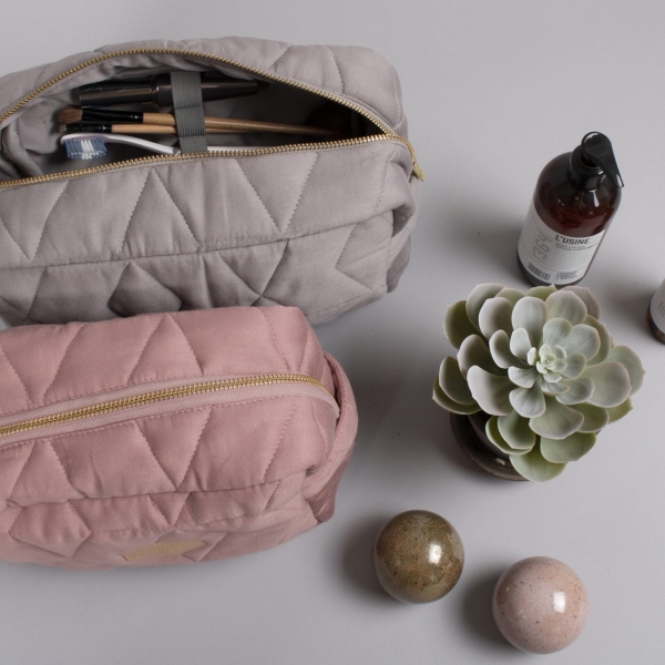 Trousse de toilette Rose foncé