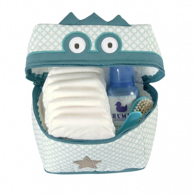 Little Crevette Trousse De Toilette Vanity Crocodile Made In Bebe