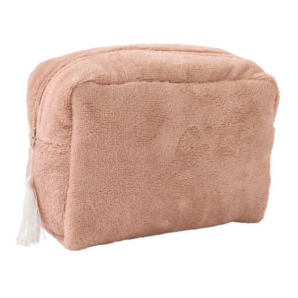 Trousse de toilette en bambou doublure imperméable Mocha