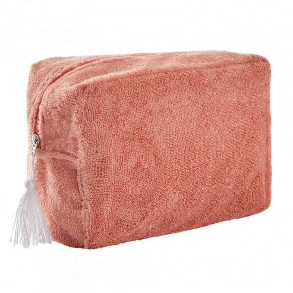 Trousse de toilette en bambou imperméable Marsala