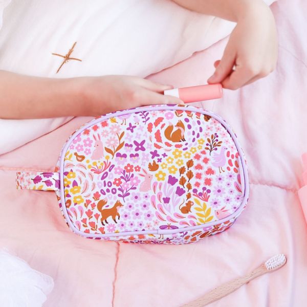 Trousse de toilette Fleurs du jardin