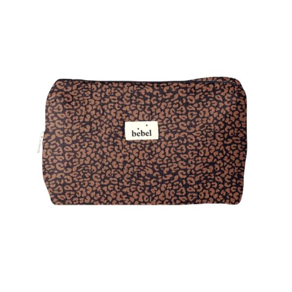 Trousse de toilette Collection Léopard Noir