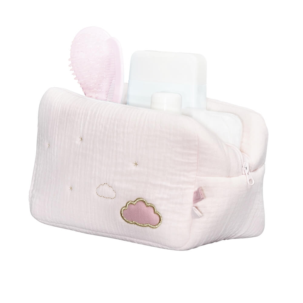 Sauthon Baby Deco Trousse De Toilette Bebe Lily Poudree Made In Bebe