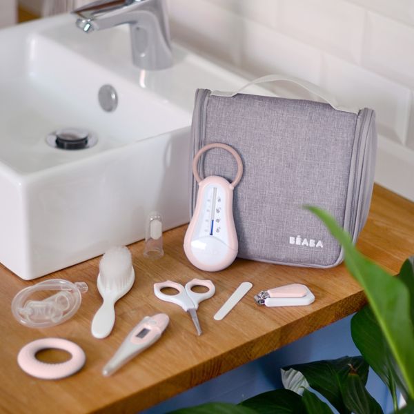 Trousse de toilette nomade 10 Accessoires Vieux rose