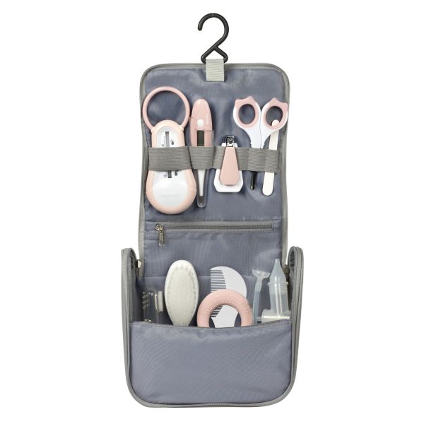 Trousse de toilette nomade 10 Accessoires Vieux rose