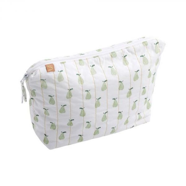 Trousse de toilette bébé avec carrés éponge Botanica