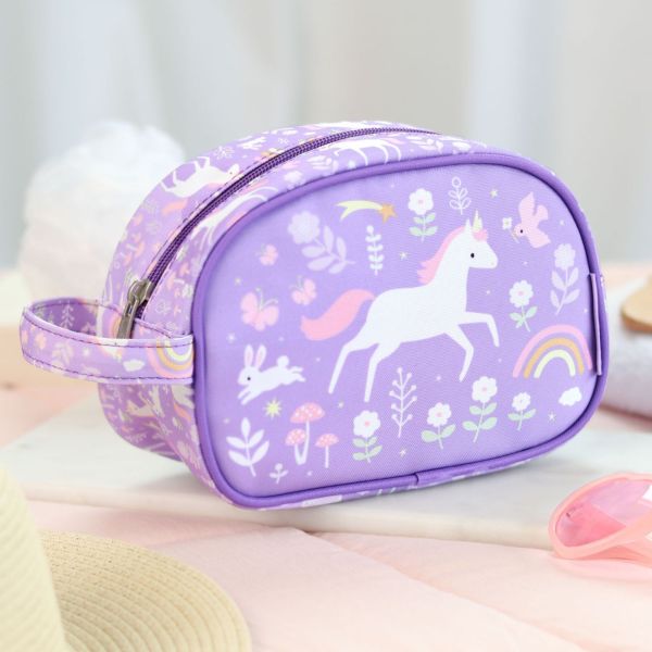 Trousse de toilette enfant Rêves de licorne