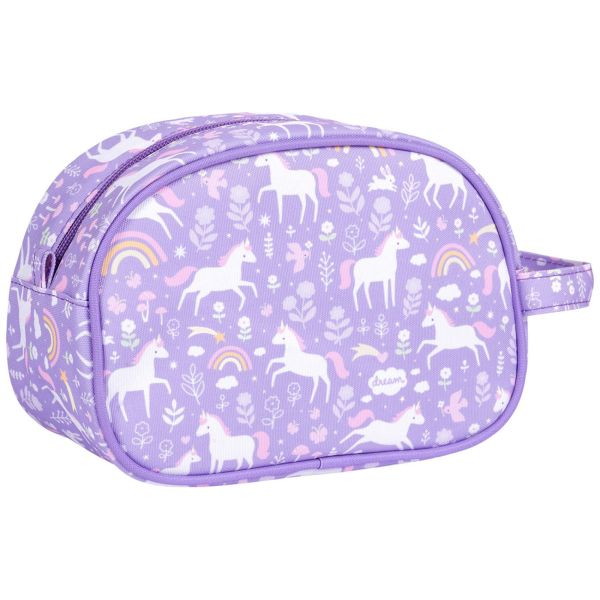 Trousse de toilette enfant Rêves de licorne