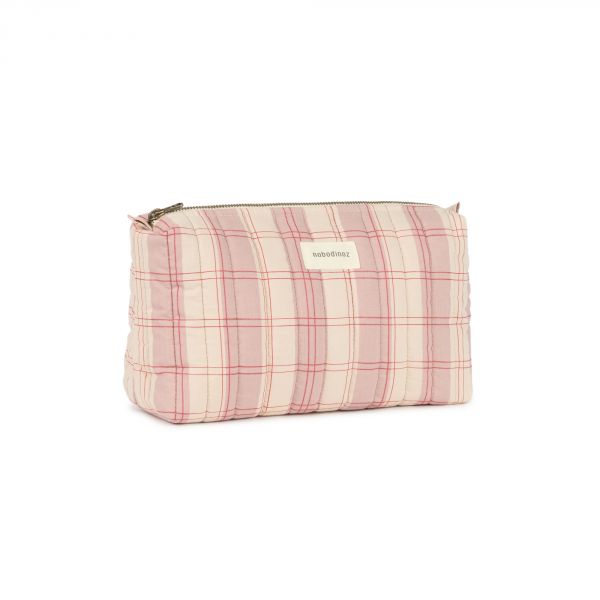 Trousse de toilette Stories Powder Red Checks