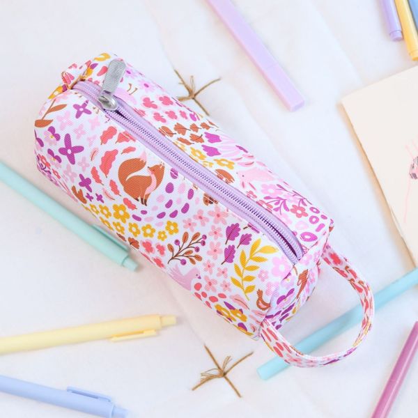 Trousse scolaire Fleurs du jardin