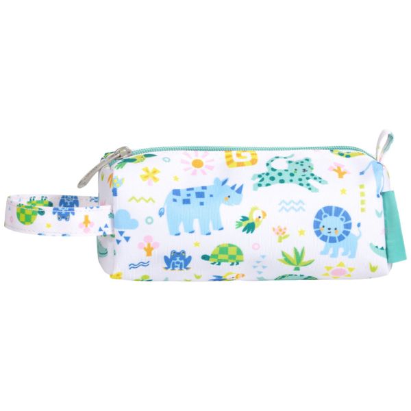 Trousse scolaire enfant avec poignée Jungle