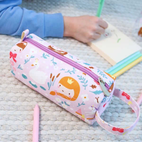 Trousse scolaire enfant avec poignée Princesses