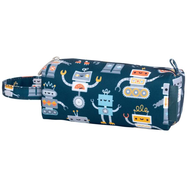 Trousse scolaire enfant avec poignée Robots