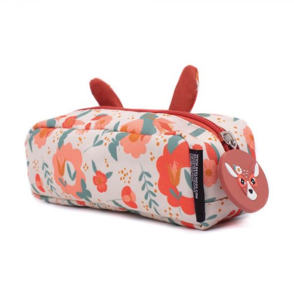 Trousse simple tête d'animal Melimelos la biche