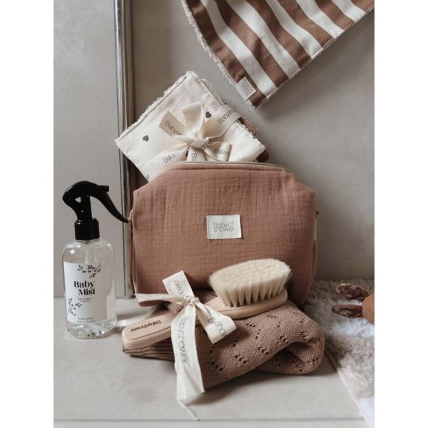 Trousse de toilette Camila Caramel glacé