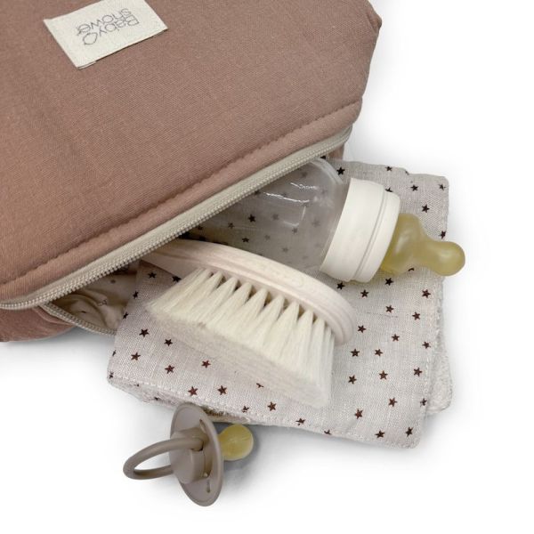 Trousse de toilette Camila Caramel glacé