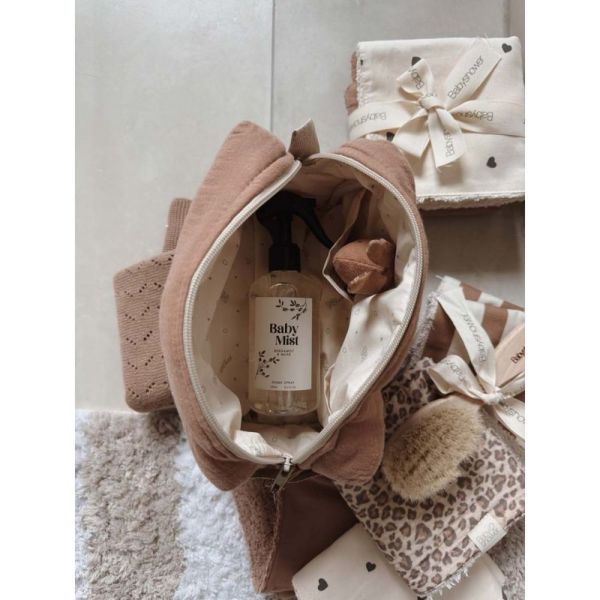 Trousse de toilette Camila Caramel glacé