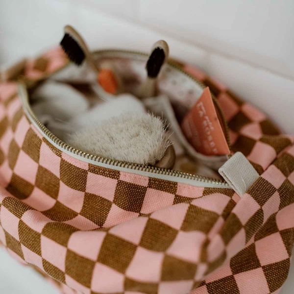 Trousse de toilette bébé Vic Damier Strawberry