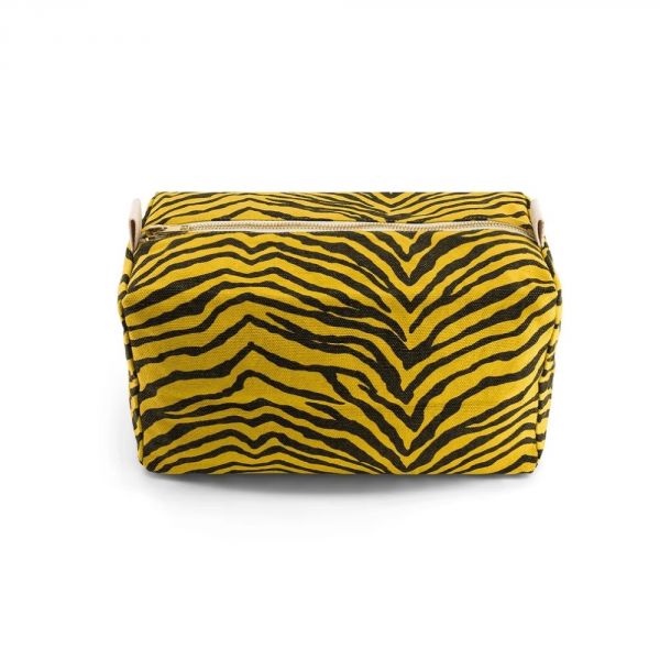 Trousse de toilette bébé Vic Zèbre Bambou