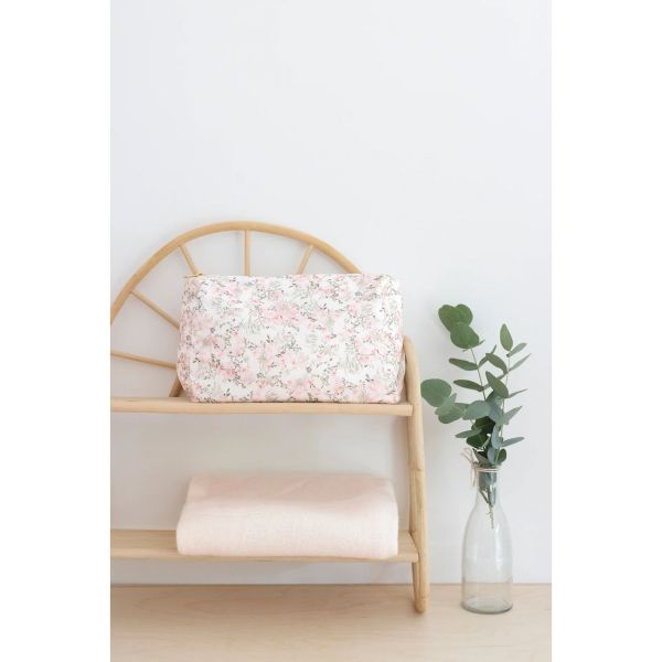 Trousse de toilette bébé imprimée jardin hivernal