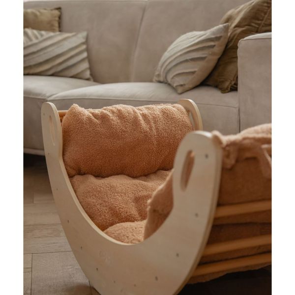 Arche d'escalade enfant en bois