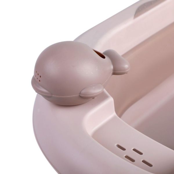 Baignoire bébé pliable avec Thermomètre Sable