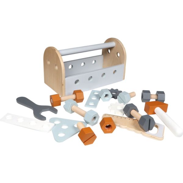 Boîte à outils en bois 24 mois et +