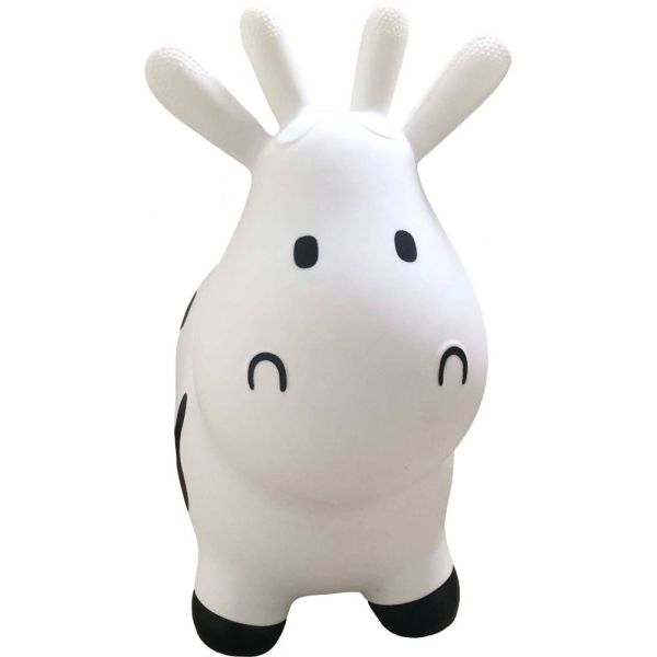 Ballon sauteur Vache skippy Blanc