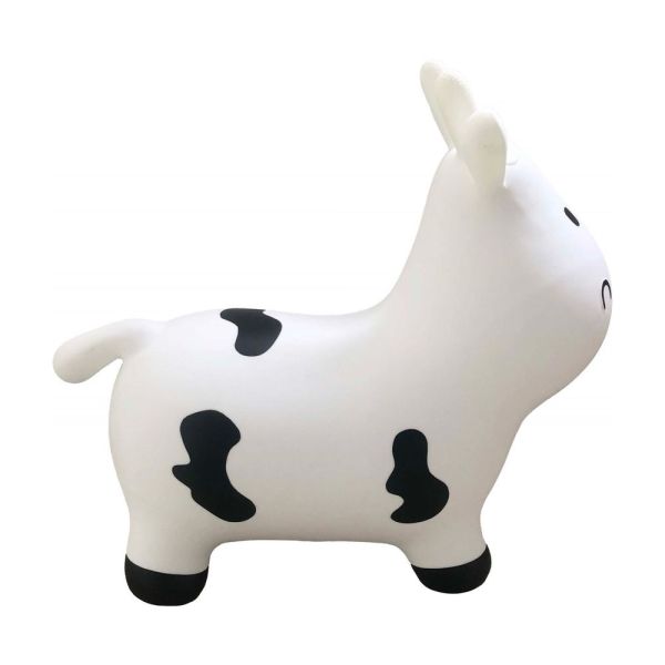 Ballon sauteur Vache skippy Blanc
