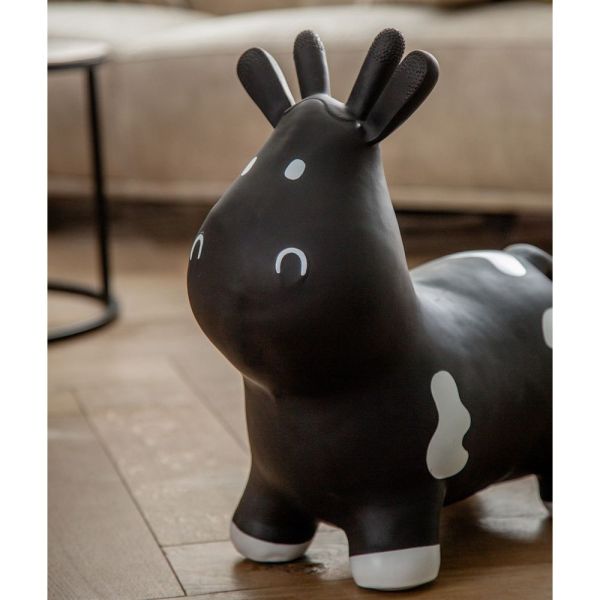 Ballon sauteur Vache skippy Noir